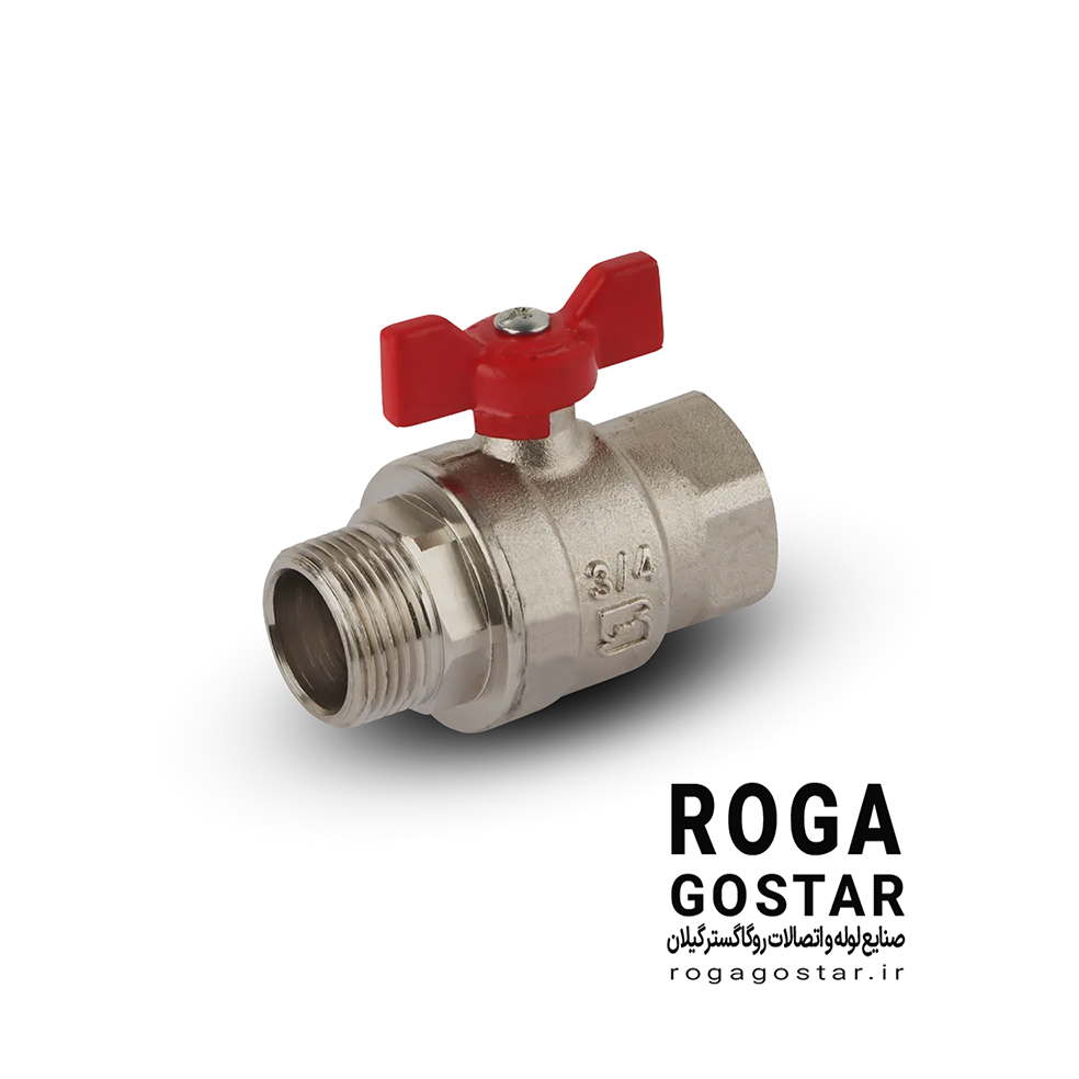 شیرروپیچ توپیچ دسته پروانه ای RG26501